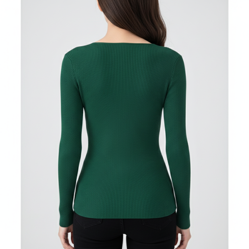 Material composition Lycra Fit type Regular Fit Sleeve type Long Sleeve Collar style V-Neck Neck style V-Neck Style Western - Image 3
