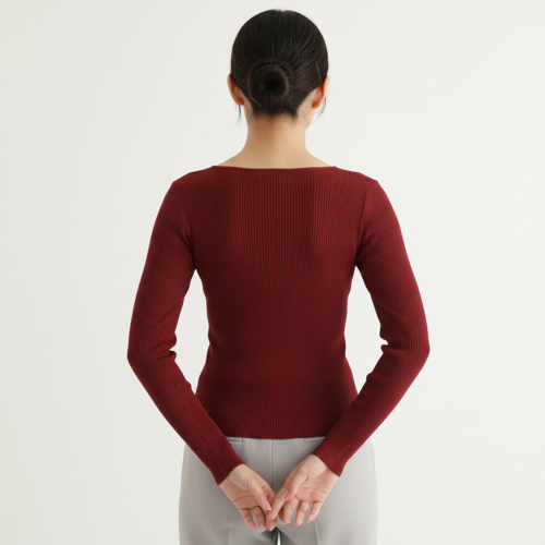 Material composition Lycra Fit type Regular Fit Sleeve type Long Sleeve Collar style V-Neck Neck style V-Neck Style Western - Image 7