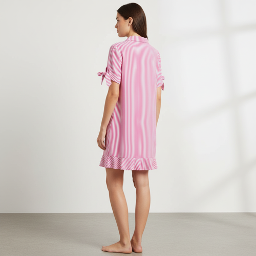 Dresses for Womens | Mini Dresses Rayon for Women Stylish | Summer Casual Outfit Wear Events, Date & Evening Look | Tunic Shirts for Women - Image 2