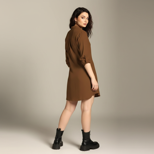 Dresses for Womens | Mini Dresses Rayon for Women Stylish | Summer Casual Outfit Wear Events, Date & Evening Look | Tunic Shirts for Women - Image 11