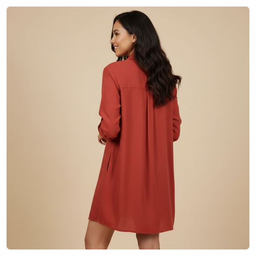 Dresses for Womens | Mini Dresses Rayon for Women Stylish | Summer Casual Outfit Wear Events, Date & Evening Look | Tunic Shirts for Women - Image 21