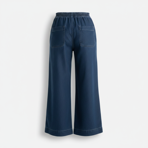 Jeans – High-Rise | 100% Cotton | Enzyme Wash | Elasticated Waistband | Jeans for Women (Available in Plus Sizes) - Image 10