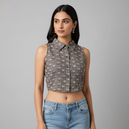 Tops for Women | Crop Tops for Women | Korean Tops for Women - Image 2