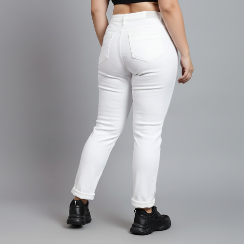 Women Bootcut Jeans – Cotton Blend - Image 13