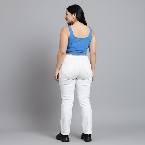 Women Bootcut Jeans – Cotton Blend - Image 15