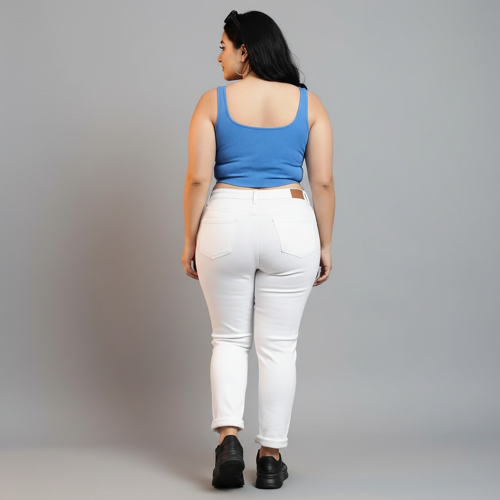 Women Bootcut Jeans – Cotton Blend - Image 16