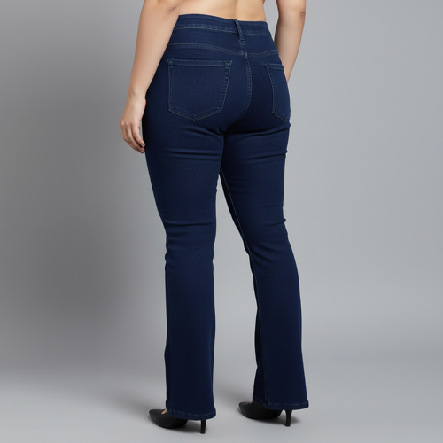 Women Bootcut Jeans – Cotton Blend - Image 23
