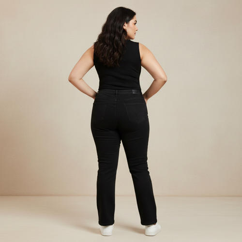 Women Bootcut Jeans – Cotton Blend - Image 27