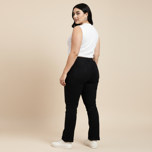 Women Bootcut Jeans – Cotton Blend - Image 29