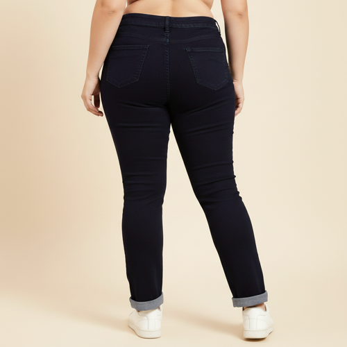 Women Bootcut Jeans – Cotton Blend - Image 31