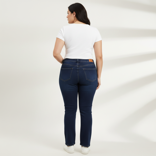 Women Bootcut Jeans – Cotton Blend - Image 34