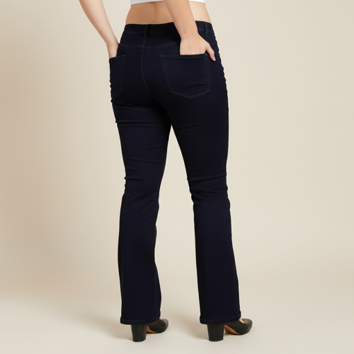 Women Bootcut Jeans – Cotton Blend - Image 35