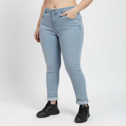 Women Bootcut Jeans – Cotton Blend - Image 37