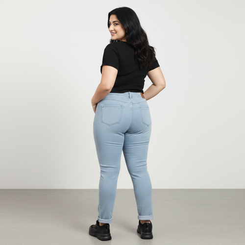 Women Bootcut Jeans – Cotton Blend - Image 39