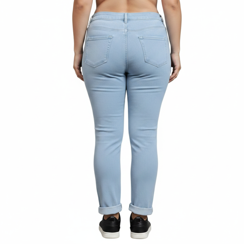 Women Bootcut Jeans – Cotton Blend - Image 6