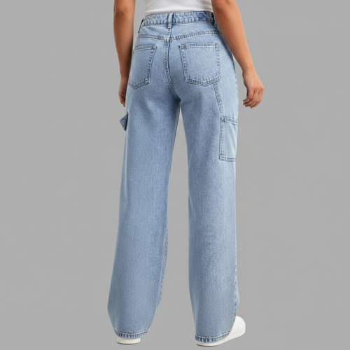 Pants | Casual Fit Trousers with Utility Pocket Design - Image 11