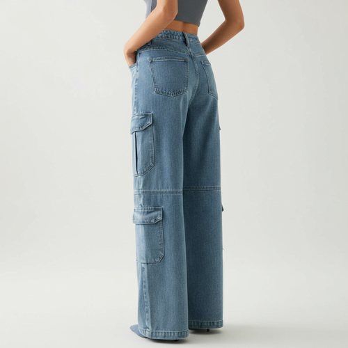 Pants | Casual Fit Trousers with Utility Pocket Design - Image 17