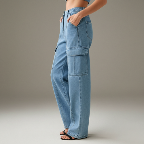 Pants | Casual Fit Trousers with Utility Pocket Design - Image 20