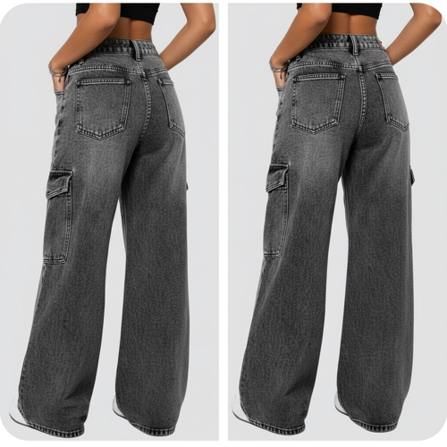 Pants | Casual Fit Trousers with Utility Pocket Design - Image 30