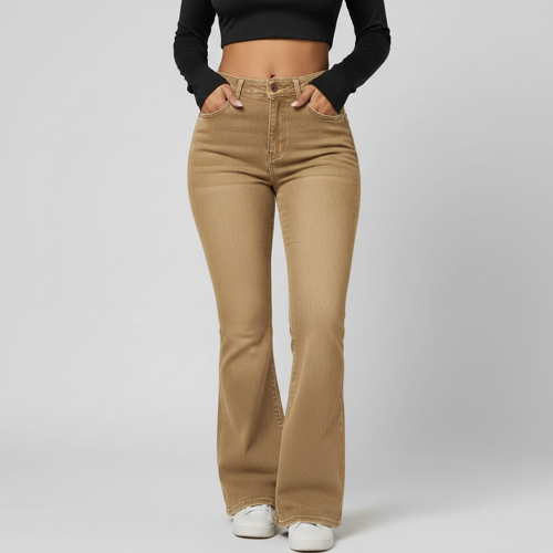 Jeans | Flared Bell Bottom Bootcut Pants | Wide Leg Stretch Denim – Perfect for Travel, Party & Everyday Use – Sizes 26–40 (2) - Image 14