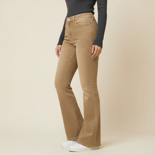 Jeans | Flared Bell Bottom Bootcut Pants | Wide Leg Stretch Denim – Perfect for Travel, Party & Everyday Use – Sizes 26–40 (2) - Image 15