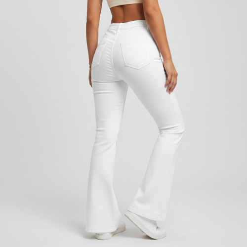 Jeans | Flared Bell Bottom Bootcut Pants | Wide Leg Stretch Denim – Perfect for Travel, Party & Everyday Use – Sizes 26–40 (2) - Image 22
