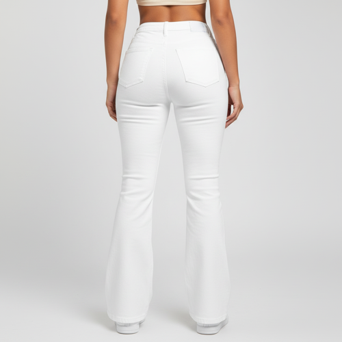 Jeans | Flared Bell Bottom Bootcut Pants | Wide Leg Stretch Denim – Perfect for Travel, Party & Everyday Use – Sizes 26–40 (2) - Image 28
