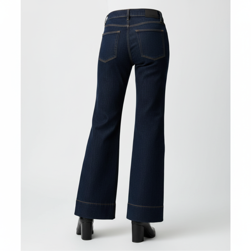 Jeans | Flared Bell Bottom Bootcut Pants | Wide Leg Stretch Denim – Perfect for Travel, Party & Everyday Use – Sizes 26–40 (2) - Image 29