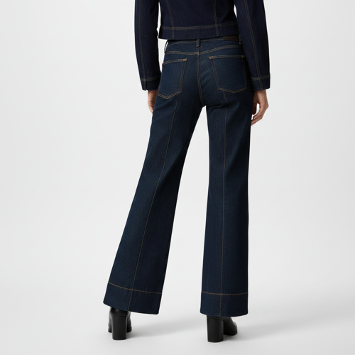 Jeans | Flared Bell Bottom Bootcut Pants | Wide Leg Stretch Denim – Perfect for Travel, Party & Everyday Use – Sizes 26–40 (2) - Image 30