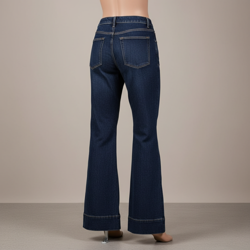 Jeans | Flared Bell Bottom Bootcut Pants | Wide Leg Stretch Denim – Perfect for Travel, Party & Everyday Use – Sizes 26–40 (2) - Image 34