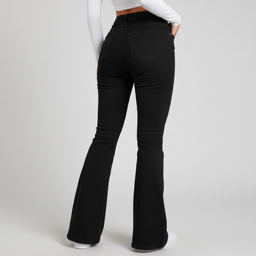 Jeans | Flared Bell Bottom Bootcut Pants | Wide Leg Stretch Denim – Perfect for Travel, Party & Everyday Use – Sizes 26–40 (2) - Image 35