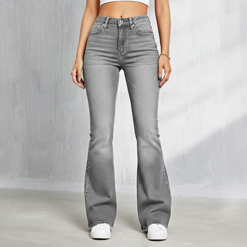 Jeans | Flared Bell Bottom Bootcut Pants | Wide Leg Stretch Denim – Perfect for Travel, Party & Everyday Use – Sizes 26–40 (2) - Image 42