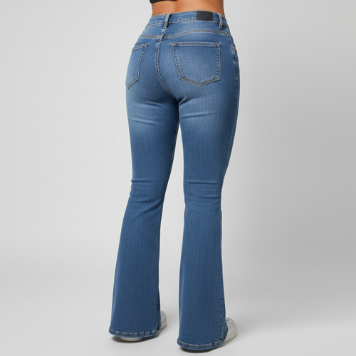 Jeans | Flared Bell Bottom Bootcut Pants | Wide Leg Stretch Denim – Perfect for Travel, Party & Everyday Use – Sizes 26–40 (2) - Image 47