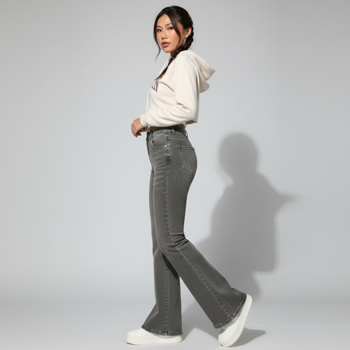 Jeans for Women | High Waist Jeans for Women | Flared Jeans for Women High Waist | Wide Leg Jeans Women | Bell Bottom Jeans for Women - Image 34