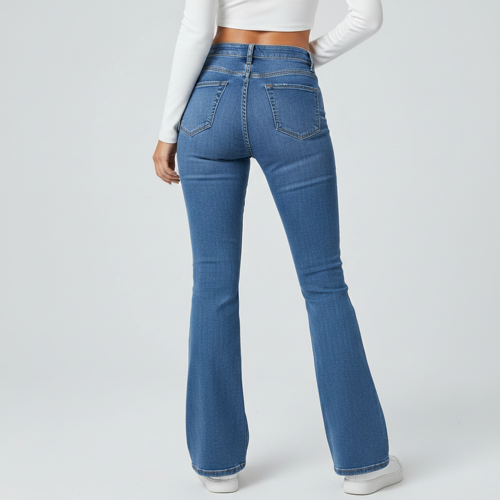 Jeans for Women | High Waist Jeans for Women | Flared Jeans for Women High Waist | Wide Leg Jeans Women | Bell Bottom Jeans for Women - Image 9