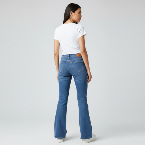 Jeans for Women | High Waist Jeans for Women | Flared Jeans for Women High Waist | Wide Leg Jeans Women | Bell Bottom Jeans for Women - Image 10