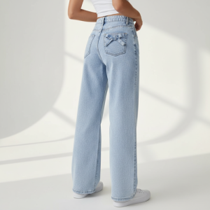 Jeans | Back Pocket Bow tie Detail