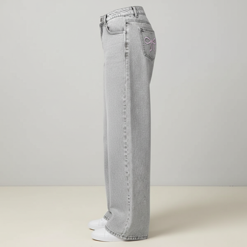 Jeans | Back Pocket Bow tie Detail - Image 17