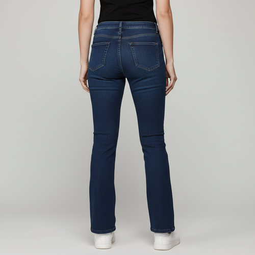 Women Bootcut Jeans – Cotton Blend - Image 2