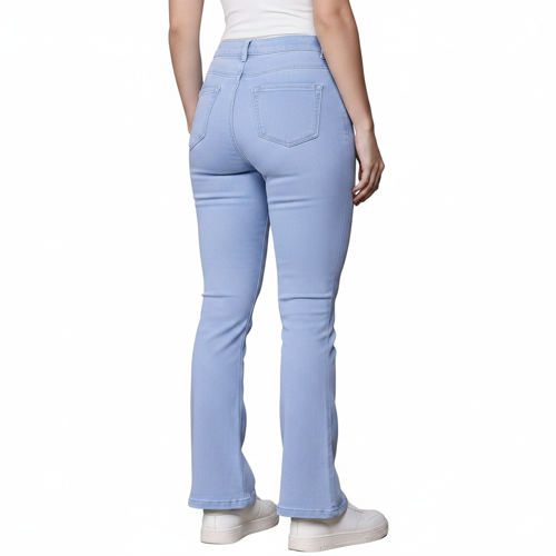 Women Bootcut Jeans – Cotton Blend - Image 6