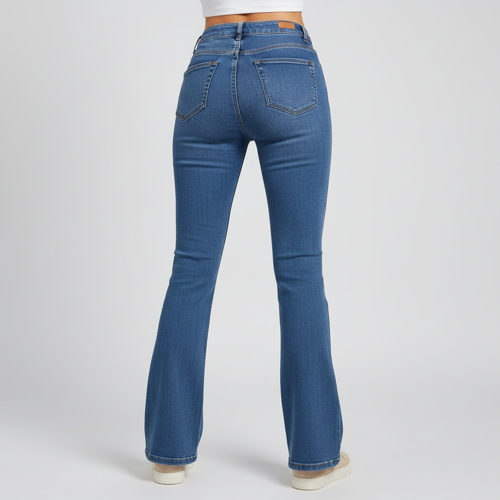 Women Bootcut Jeans – Denim - Image 4