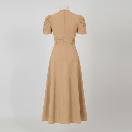 Dress for Women | New Year Party Outfit | Waist Cinched Puff Sleeve Western | Elegant Casual Wear (Dress 246) - Image 20