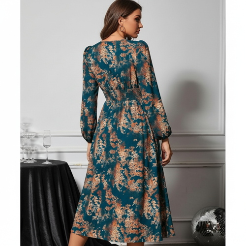 Dress for Women | Long Flared Dress for Womens | Summer Casual Outfit Wear Events, Date & Evening Look | Perfect Gaun Wear for Woman’s - Image 4