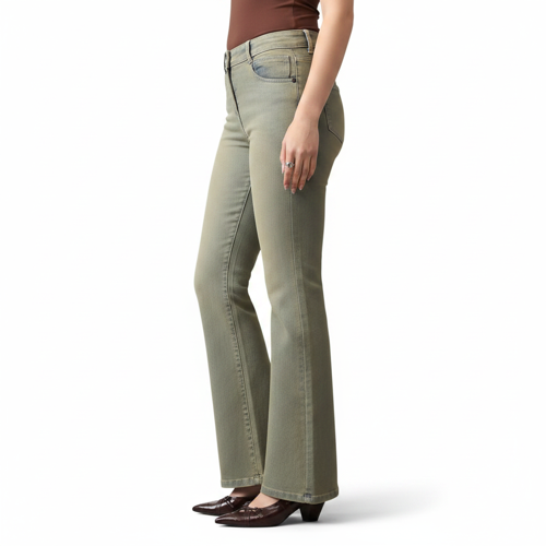Women Bootcut Jeans – Cotton Blend - Image 15