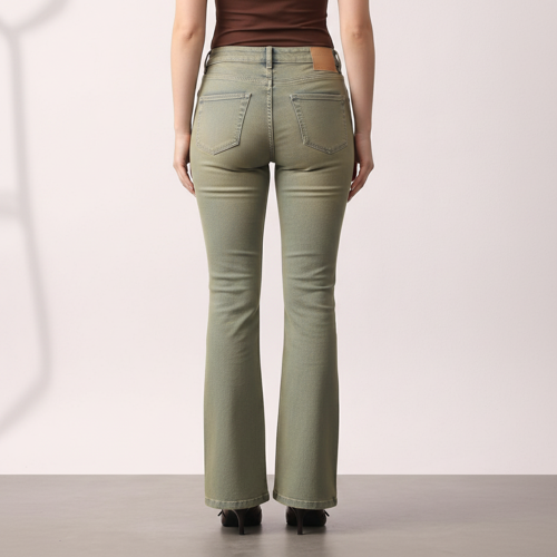 Women Bootcut Jeans – Cotton Blend - Image 16