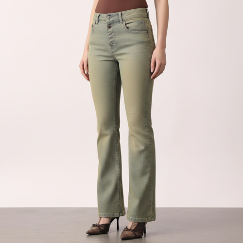 Women Bootcut Jeans – Cotton Blend - Image 18