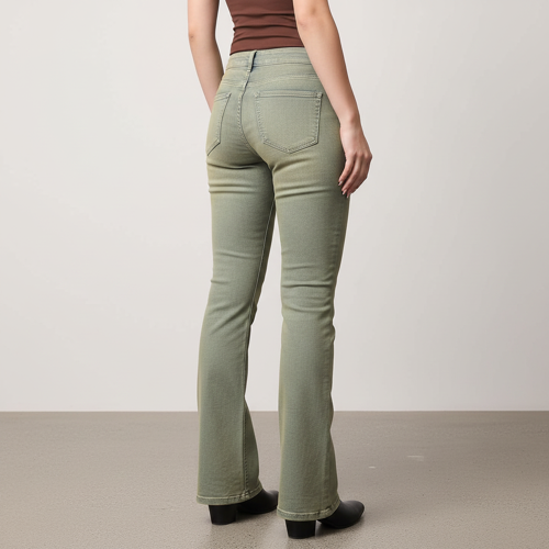 Women Bootcut Jeans – Cotton Blend - Image 20