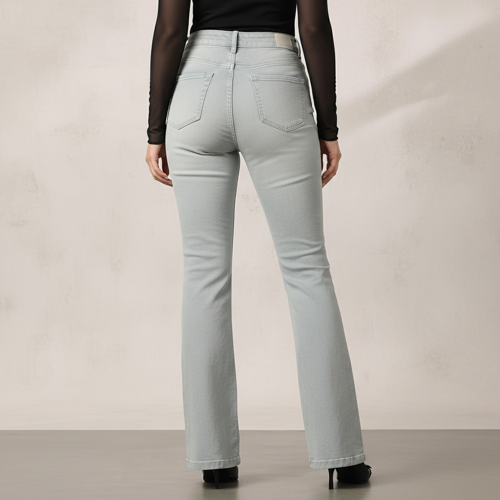 Women Bootcut Jeans – Cotton Blend - Image 23