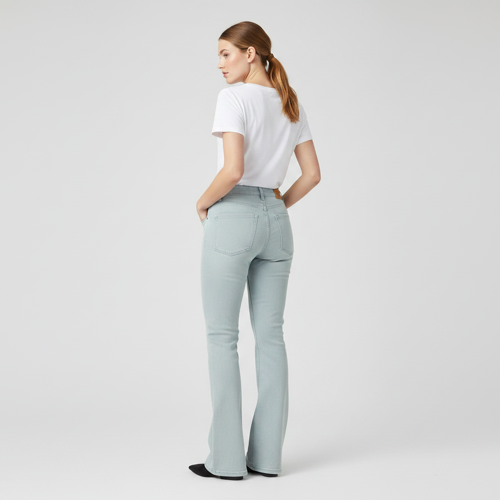 Women Bootcut Jeans – Cotton Blend - Image 28
