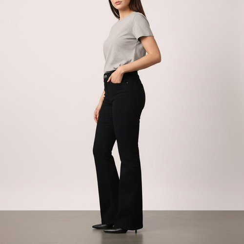 Women Bootcut Jeans – Cotton Blend - Image 39